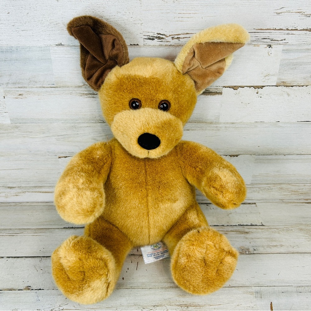 Build A Bear Puppy Dog Brown Sugar 11” Soft Plush BAB Retired Stuffed Animal Toy